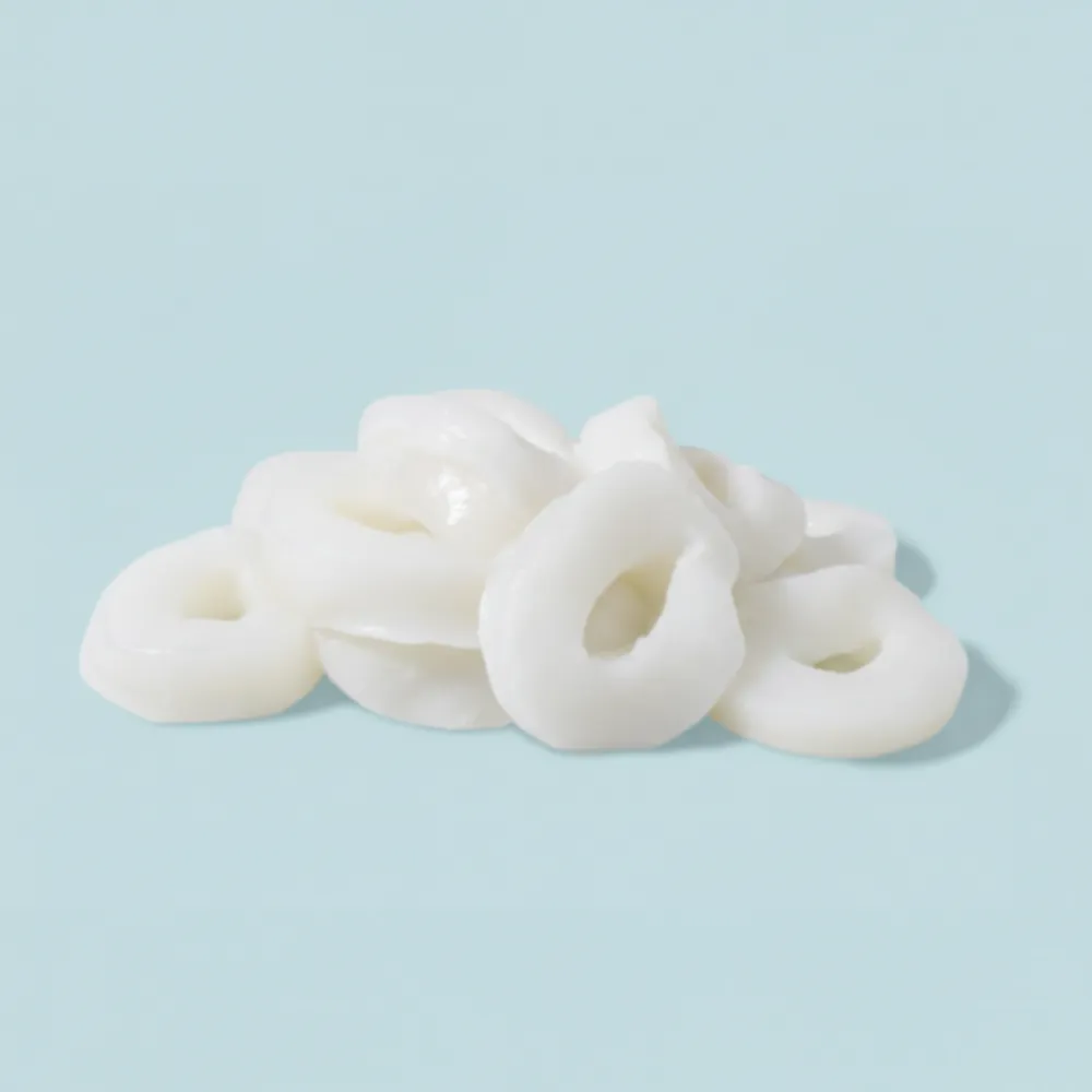 Anillas de pota congelada