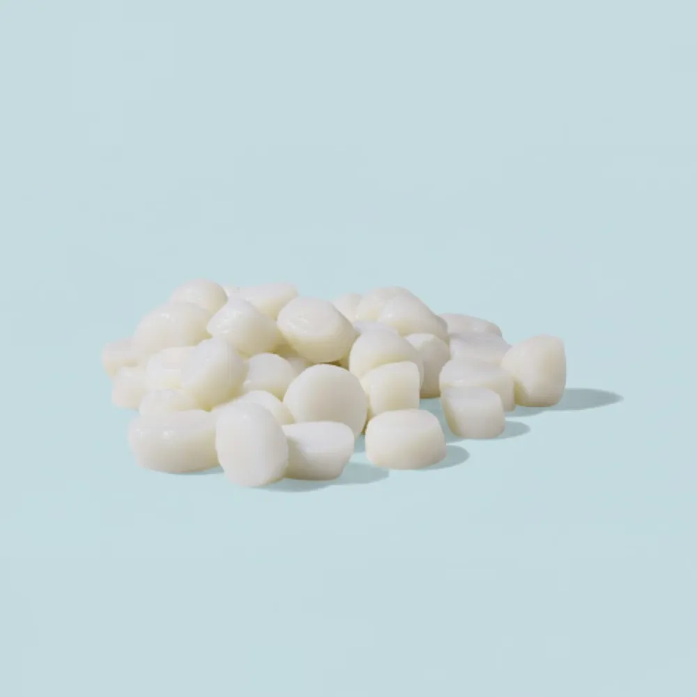 Botones de pota congelada